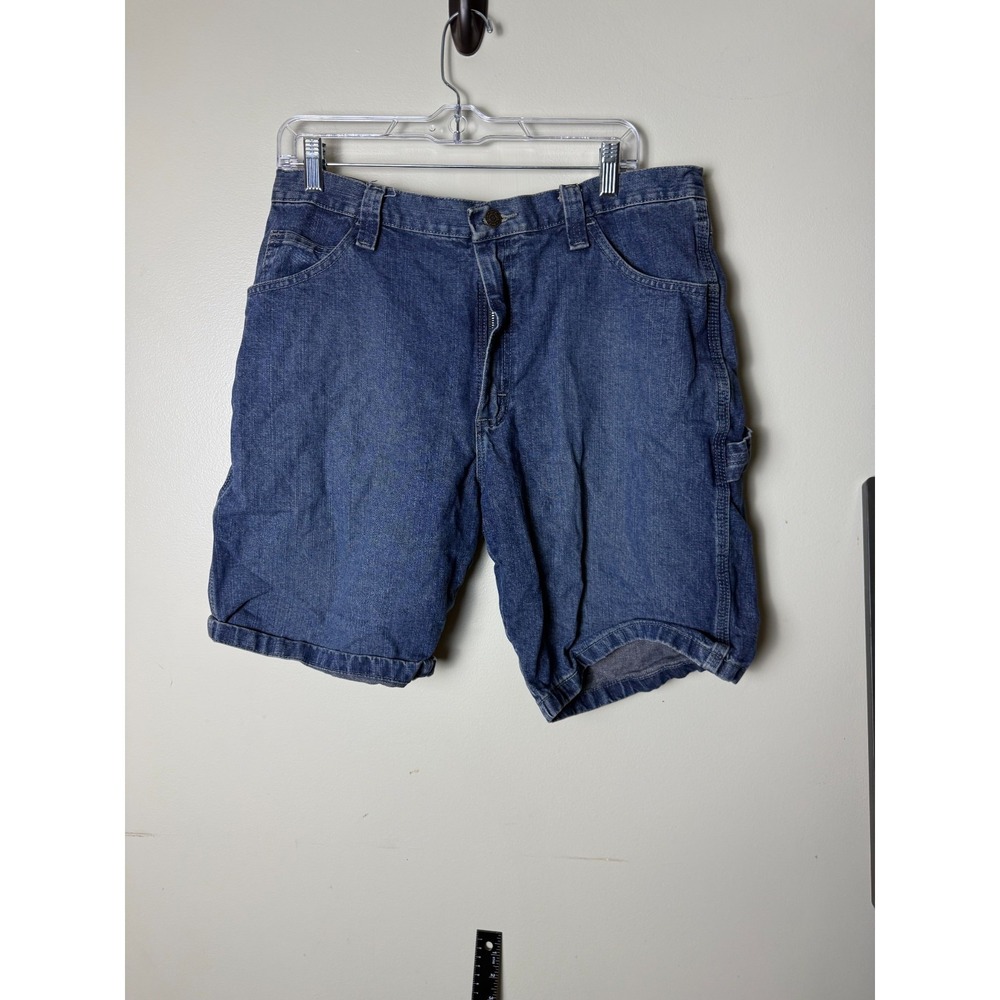 Y2K Vintage Wrangler‎ Carpenter Shorts Mens 34 Utility Denim Workwear Skate